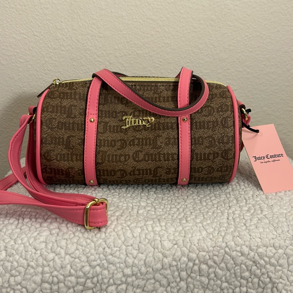 Pink Juicy Couture Barrel Bag